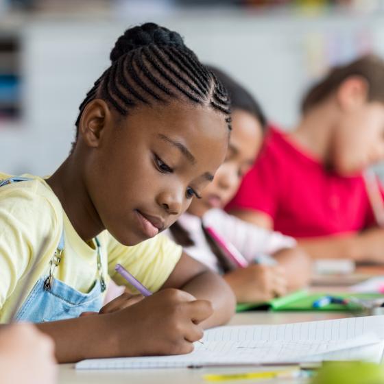 Kids in school
